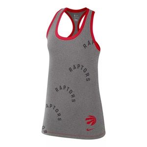 BRAND NEW women nike Nike nba raptors dry fit cotton tank top size S & M
